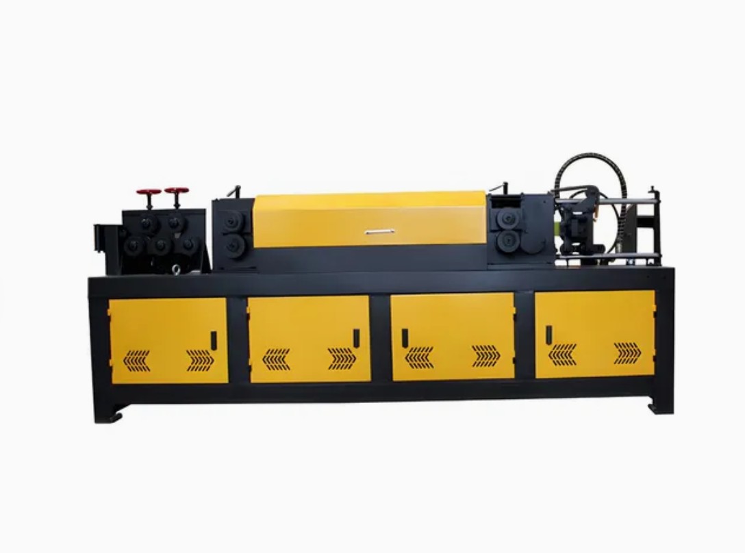 Профессиональный сверхмощный станок для правки и гибки арматуры с электродвигателем